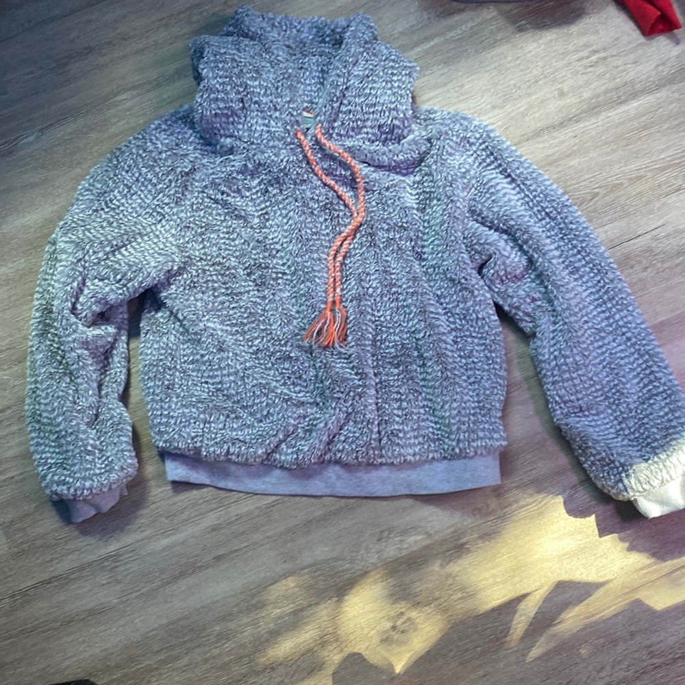 This is a fluffy winter sweater.